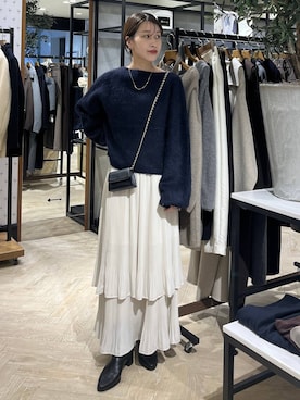 「SNAP_apart by lowrys」｜hinakoさん（レディース・157cm）の秋コーディネート