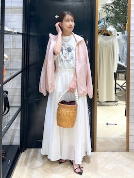 「アイテム（サンダル）」を使った、hinakoさん（レディース・157cm・20代）の夏コーディネート