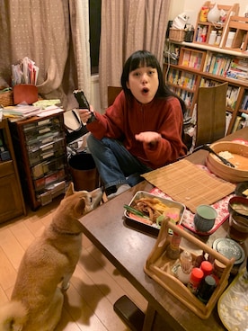 「節分」｜ますみるくさん（レディース・165cm）の冬コーディネート