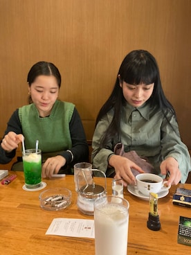 「I am I （アイアムアイ）のアイテム（トップス）」を使った、ますみるくさん（レディース・165cm）の夏コーディネート