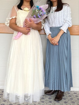 「ing（イング）のアイテム」を使った、彩さん（レディース・157cm）の春コーディネート