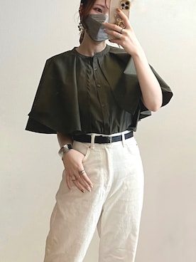 「NOMINE（ノミネ）のアイテム」を使った、みみみさん（レディース・163cm）の春コーディネート