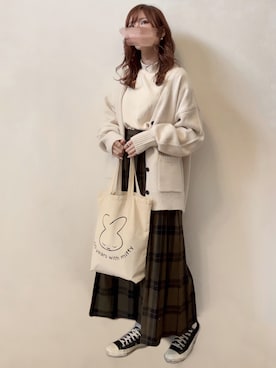 みみみさん（レディース・163cm）の秋コーディネート