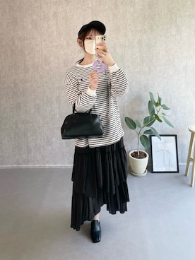 みみみさん（レディース・163cm）の秋コーディネート