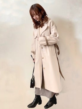 みみみさん（レディース・163cm）の秋コーディネート