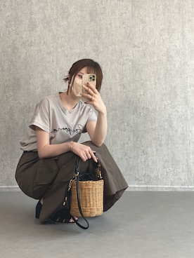 「CITEN（シテン）のアイテム」を使った、みみみさん（レディース・163cm）の夏コーディネート