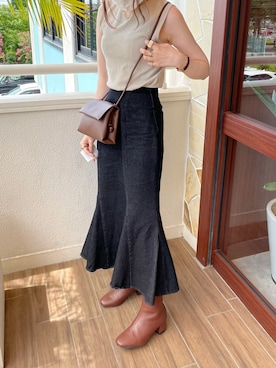 みみみさん（レディース・163cm）の夏コーディネート