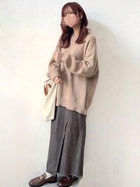 みみみさん（レディース・163cm）の冬コーディネート