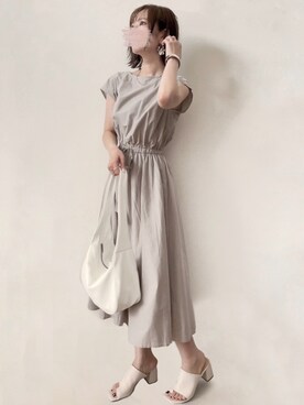 「Amulet（アミュレット）のアイテム」を使った、みみみさん（レディース・163cm）の夏コーディネート