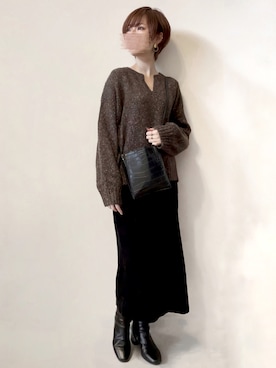 みみみさんの（GU | ジーユー）を使ったコーディネート