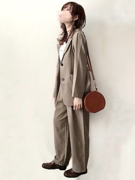 みみみさん（レディース・163cm）の秋コーディネート