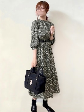 みみみさん（レディース・163cm）の秋コーディネート