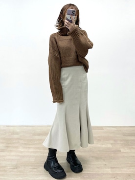 みみみさん（レディース・163cm）の冬コーディネート