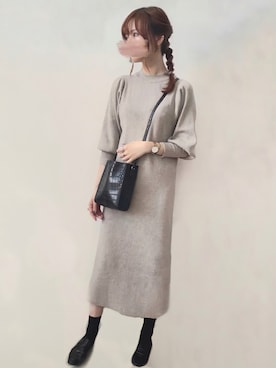 みみみさん（レディース・163cm）の秋コーディネート