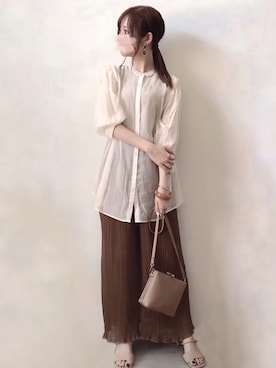 みみみさん（レディース・163cm）の夏コーディネート