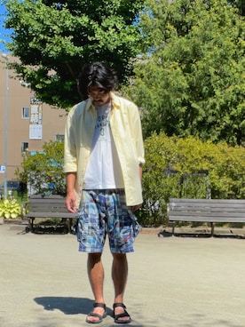 ひーーさん(メンズ・177cm)の夏コーディネート