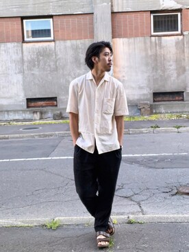 ひーーさん（メンズ・177cm）の夏コーディネート