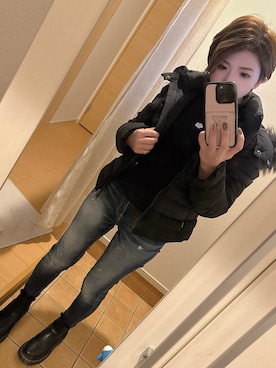 「TATRAS（タトラス）のアイテム（ジャケット/アウター）」を使った、ayaさん（レディース・146cm）の冬コーディネート