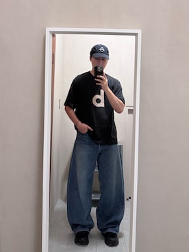 大庭葉藏さん（メンズ・178cm）の夏コーディネート