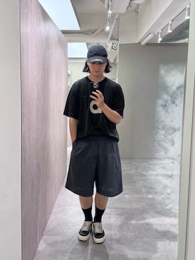 「alexanderwang（アレキサンダーワン）のアイテム」を使った、大庭葉藏さん（メンズ・178cm）の夏コーディネート
