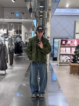 「blurhms（ブラームス）のアイテム」を使った、大庭葉藏さん（メンズ・178cm）の秋コーディネート