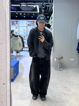 「Our Legacy（アワーレガシー）のアイテム」を使った、大庭葉藏さん（メンズ・178cm）の冬コーディネート