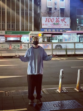 大庭葉藏さん(メンズ・178cm)の春コーディネート
