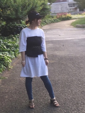 「アイテム（腕時計）」を使った、maaao！さん（レディース・151cm）の春コーディネート