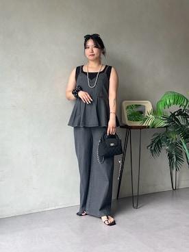 みーやんさん(レディース・155cm)の夏コーディネート