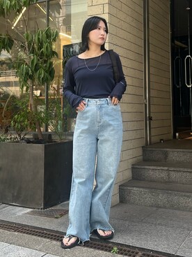 みーやんさん（レディース・155cm）の夏コーディネート