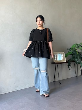 みーやんさん(レディース・155cm)の夏コーディネート