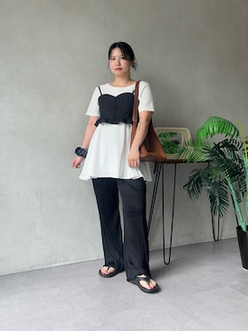 みーやんさん（レディース・155cm）の夏コーディネート