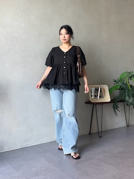 みーやんさん(レディース・155cm)の夏コーディネート