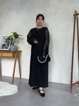 「prose verse（プロズヴェール）のアイテム」を使った、みーやんさん（レディース・155cm）の春コーディネート