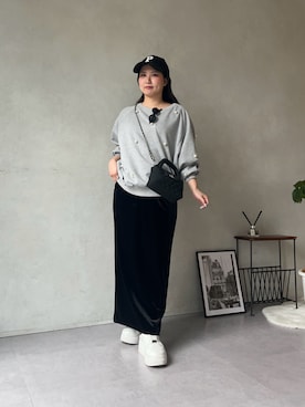 「prose verse（プロズヴェール）のアイテム」を使った、みーやんさん（レディース・155cm）の秋コーディネート