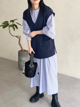 みーやんさん（レディース・155cm）の冬コーディネート