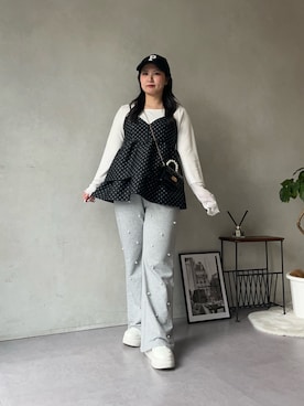 みーやんさん（レディース・155cm）の秋コーディネート