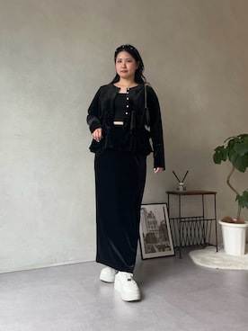 「prose verse（プロズヴェール）のアイテム」を使った、みーやんさん（レディース・155cm）の秋コーディネート