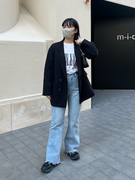 みーやんさん（レディース・155cm）の春コーディネート