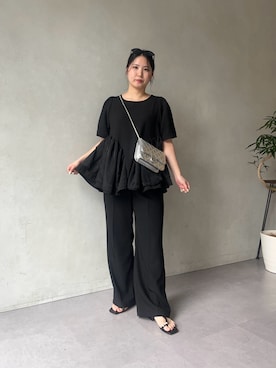 「prose verse（プロズヴェール）のアイテム」を使った、みーやんさん（レディース・155cm）の春コーディネート