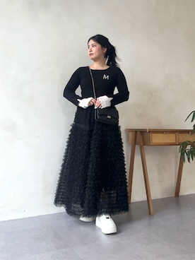 「prose verse（プロズヴェール）のアイテム」を使った、みーやんさん（レディース・155cm）の秋コーディネート