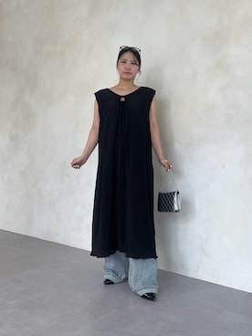 「prose verse（プロズヴェール）のアイテム」を使った、みーやんさん（レディース・155cm）の春コーディネート