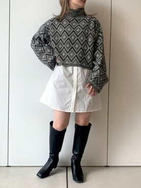 みーやんさん(レディース・155cm)の秋コーディネート