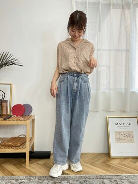 セットアップを使った ジーンズ のレディース人気ファッションコーディネート Wear