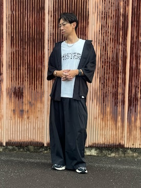 「アイテム（ブレスレット）」を使った、S.さん（メンズ・178cm・40代）の秋コーディネート