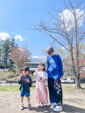 「GO TO HOLLYWOOD（ゴートゥーハリウッド）のアイテム」を使った、ymkrmさん（レディース・163cm）の春コーディネート