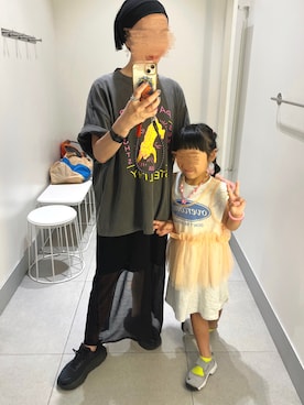 「アイテム（ワンピース）」を使った、minami さん（レディース・158cm）の秋コーディネート