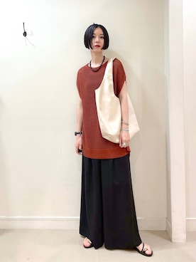 「アイテム（腕時計）」を使った、るんるんさん（レディース・168cm・30代）の夏コーディネート