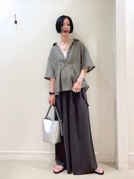 「アイテム（サンダル）」を使った、るんるんさん（レディース・168cm・30代）の夏コーディネート