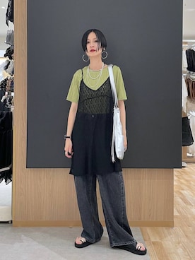 るんるんさん(レディース・168cm)の夏コーディネート